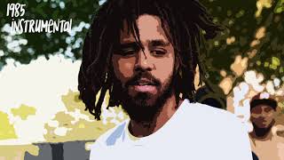 J Cole  1985 Full Instrumental Remake [upl. by Katleen]