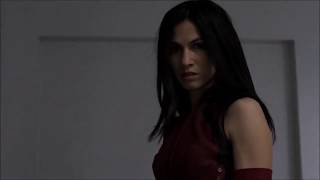 The Defenders Daredevil VS Elektra Scene HD Hallway Fight Scene [upl. by Siuqramed660]