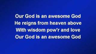 Hillsong Awesome God worship video w lyrics [upl. by Nonie]