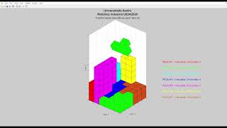 Universidade de Aveiro  Robótica Industrial  Tetris 3D  202425 [upl. by Janette]