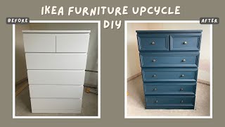 IKEA Malm Upcycle  DIY Drawer Makeover [upl. by Nakhsa582]