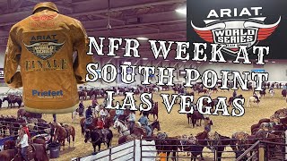 South Point Las Vegas Takes On National Finals Rodeo 2024 ARIAT Cinch Western Store amp More [upl. by Silirama]