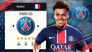 Le PSG version 20242025 en Carrière  FC24 [upl. by Idnod83]