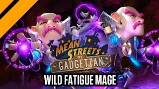 Hearthstone Decktacular 2915  Wild Fatigue Mage [upl. by Bernelle]