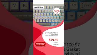 EPOMAKER RT100 97 Keys Gasket Mechanical Keyboard [upl. by Gaddi]