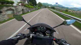 3 Seen Tour  Gardasee  Realistic POV Yamaha R1 RN09  4k [upl. by Ahsyad479]