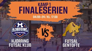 DMFinale Hjørring Futsal Klub  Futsal Gentofte [upl. by Cele409]