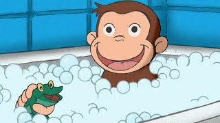 Curious George 🐵 Muddy Monkey 🐵 Kids Cartoon 🐵 Kids Movies  Videos For Kids [upl. by Sosthina]