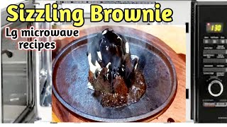 Lg Microwave RecipesSizzling Brownie RecipeChocolate Fudgy Brownie Brownie In MicrowaveMicrowave [upl. by Millan445]