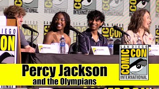 Percy Jackson and the Olympians  Comic Con 2024 Full Panel Walker Scobell Aryan Simhadri [upl. by Niamrej]