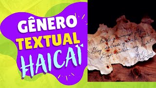 Gênero Textual Haicai [upl. by Yentruocal]