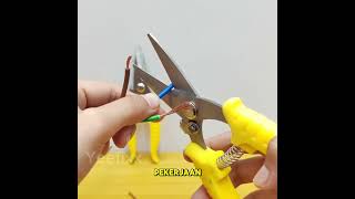 CUTTER YELLOW copper cutter working tool cutting Scissors casing installation installation diy [upl. by Monty509]