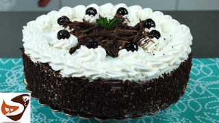 Torta cioccolato e panna tipo foresta nera  Dolci facili [upl. by Gamin]