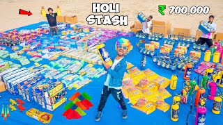 Biggest Holi Stash EverAll New Holi Products  Worth  ₹ 700000 [upl. by Enovahs618]