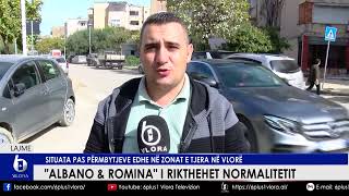 quotAlbano dhe Rominaquot i rikthehet normalitetit  Situata pas përmbytjeve dhe në zonat e tjera në Vlorë [upl. by Hcib539]