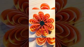 DIY flower paper craft ideashortvideo papercraft [upl. by Oba]