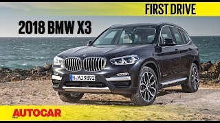 BMW X3  First Drive  Autocar India [upl. by Jessabell]