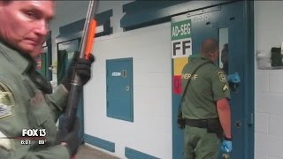 Video shows corrections officer shooting inmate through cell door [upl. by Hetti403]