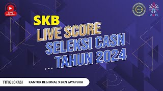 LIVE SCORE SKB CPNS Sesi 2 TILOK KANREG IX BKN Jumat 20122024 [upl. by Yeffej]