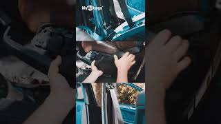 How to remove seat belt pretensioner retractor [upl. by Ayrolg503]