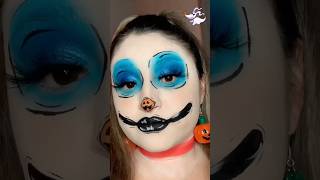 Nightmare before Christmas look halloweenmakeuplook makeup 31daysofhalloweenmakeup [upl. by Ahsinik]