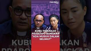 Kubu Ponakan Prabowo Ungkap Ada Musuh Dalam Selimut di Kepolisian Kasus Rudy Soik merdekadotcom [upl. by Lasyrc]