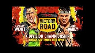 WWE 2K24 TNA Wrestling Victory Road 2024 XDivision Title Mike Bailey Vs Zachary Wentz [upl. by Alsworth]