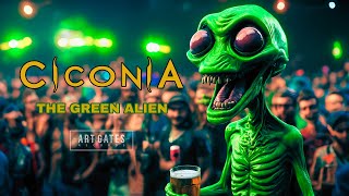 Ciconia  The Green Alien Official Video [upl. by Phelia]