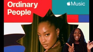 Listening to Tems  Ordinary People Official Audio  Cover Reaction Video II Chrissy Oshay [upl. by Rockie]