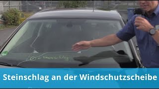 Steinschlag an der Windschutzscheibe [upl. by Zsuedat]