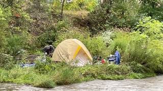 Encampment Cleanup Cobourg Creek September 25 2024 [upl. by Gyasi]