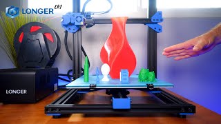 Longer LK1  Large Format 3D Printer  Unbox amp Setup [upl. by Dorahs980]