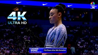 Leanne WONG🇺🇸Floor 2024 US WAG Olympic Team Trials D2 NBC4K [upl. by Kulseth581]