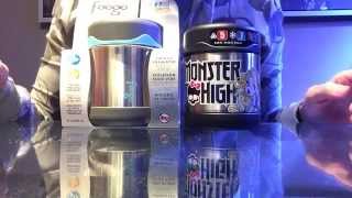 Product Review  Thermos Funtainer vs Foogo Food Jar Video [upl. by Ardisi]