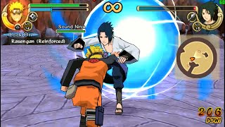 Naruto Shippuden Ultimate Ninja Impact Walkthrough Part 14 Naruto vs Sasuke 60 FPS [upl. by Anilegnave]