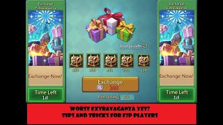 Lords Mobile  Exchange Extravaganza tips and tricks for F2P players  must do even with bad rewards [upl. by Wandy]