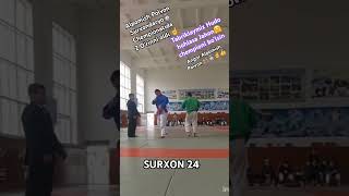 Surxondaryo Angor Alpomish Polvon Chempion super brosok shorts kurash sport trend trending [upl. by Corell607]