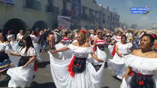 BANDA AIRES DEL PACIFICOINDIOS 1ER BARRIO CARNAVAL HUEJOTZINGO PUEBLA 2022 [upl. by Coke]