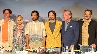 THE APPRENTICE Cannes Press Conference Sebastian Stan Maria Bakalova and Ali Abbasi [upl. by Erund]