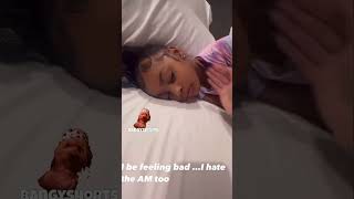 Cardi B Tries To Wake Up Kulture For School ♥️ shorts [upl. by Auqinimod]