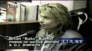 Kato Kaelins OJ trial testimony [upl. by Anavlis]