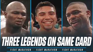 When Three HALL OF FAMERS Were On The Same Card  FIGHT MARATHON [upl. by Aivan49]