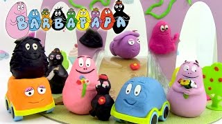 Barbapapa Pâte à modeler Voyages de Barbapapa Play dough Barbamodeler en français [upl. by Ymij]