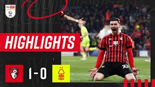 Moore sends Bournemouth to the PREMIER LEAGUE  AFC Bournemouth 10 Nottingham Forest [upl. by Eterg]