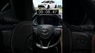 2024 Toyota Corolla XSE Hatchback 060 Test  20L 4cyl NA  CVT  FWD  169 hp  151 lbft shorts [upl. by Stillman]