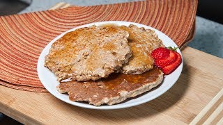 Oatmeal Protein Pancakes  Quick Healthy Recipes [upl. by Eimor]