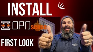 Fresh Install and First Look at OPNsense firewall  Learn OPNSense Part 1 [upl. by Bullis]