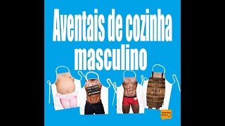 Aventais de cozinha masculino [upl. by Nitaj414]