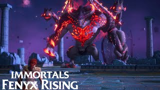 Immortals Fenyx Rising  Vault of Typhon  Final Boss fight [upl. by Edie]