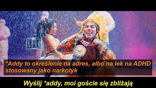 6IX9INE  GINÉ  Tłumaczenie Po Polsku  PL [upl. by Ydnerb]